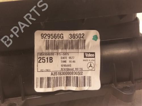 Heater blower motor MERCEDES-BENZ R-CLASS (W251, V251) R 320 CDI 4-matic (251.125) | BP16399152M62 