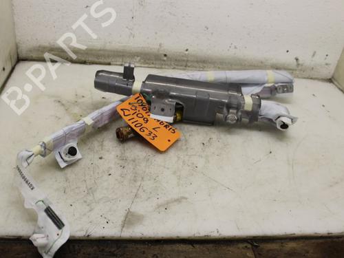 Used Left curtain airbag TOYOTA AURIS (_E15_) 1.4 D-4D (NDE150_, NDE150R) (90 hp) 15301493