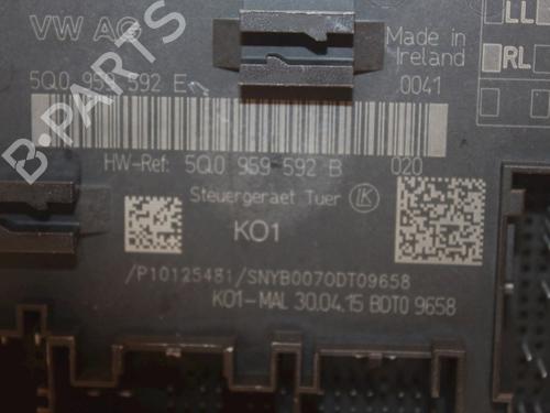 Electronic module VW GOLF VII (5G1, BQ1, BE1, BE2) 2.0 GTI Clubsport | BP16398563M83 