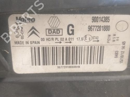 Left headlight CITROËN BERLINGO Box Body/MPV (B9) 1.6 HDi 90 | BP37214369C28 - Image 5