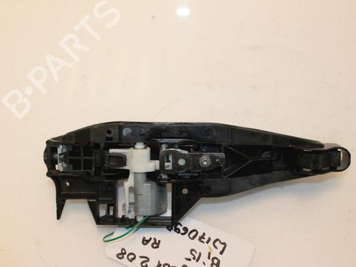Rear right exterior door handle PEUGEOT 208 I (CA_, CC_) 1.6 BlueHDi 100 | BP15322470C130 
