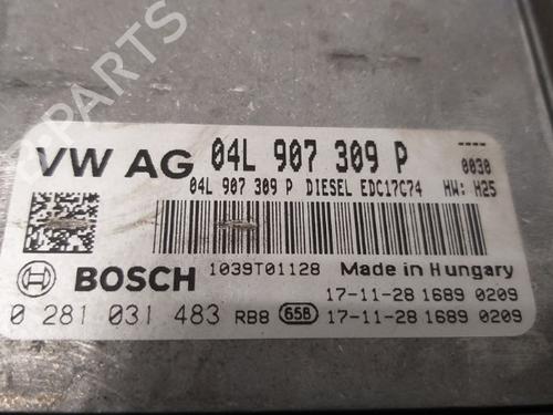 Engine control unit (ECU) VW TOURAN (5T1) 2.0 TDI | BP37204908M57 - Image 2