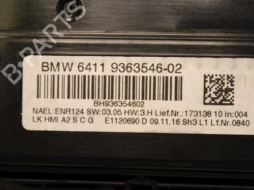 Climate control BMW 3 (F30, F80) 330 e | BP15336336I5 
