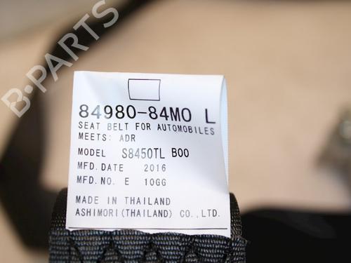 Rear left seatbelt SUZUKI CELERIO (LF) 1.0 (AVK310) | BP15335691I29 