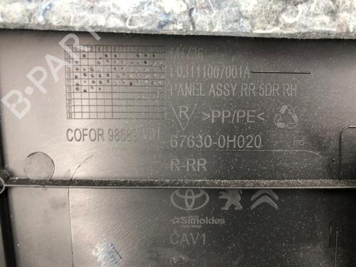 Rear right panel PEUGEOT 108 1.0 VTi | BP37213738C61 - Image 5