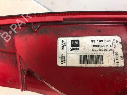 Right taillight OPEL CORSA D (S07) 1.2 (L08, L68) | BP37205881C35 - Image 7