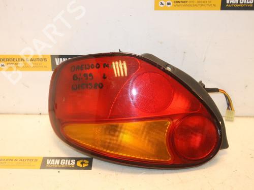Used Left taillight DAEWOO MATIZ (M100, M150) 0.8 (52 hp) 15312375