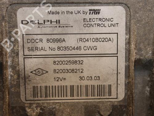Engine control unit (ECU) RENAULT MEGANE II (BM0/1_, CM0/1_) 1.5 dCi (BM0F, BM0T, BM2B, CM0F, CM0T) | BP15313448M57 