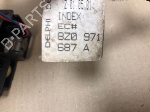 Rear right lock AUDI A2 (8Z0) 1.4 | BP15535483C99 