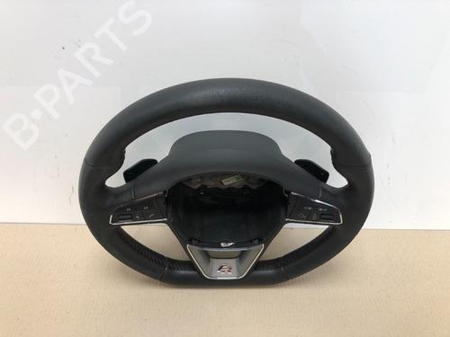 Steering wheel SEAT LEON (5F1) 2.0 TDI | BP37214379C49 - Image 4