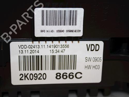 Display monitor VW CADDY IV Box Body/MPV (SAA, SAH) 1.6 TDI | BP15335927C48 