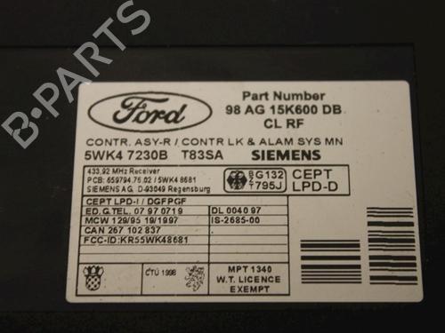 Comfort control module FORD FOCUS I Turnier (DNW) 1.6 16V | BP15309045M56 