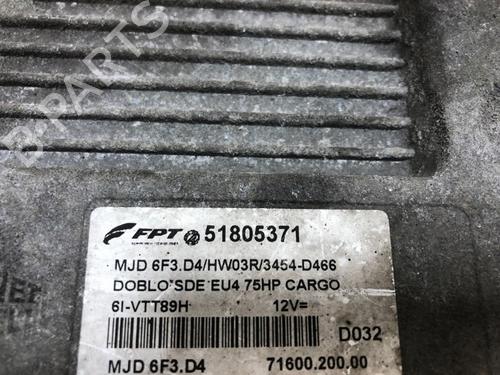 Engine control unit (ECU) FIAT DOBLO Box Body/MPV (223_) 1.3 D Multijet | BP15345008M57 