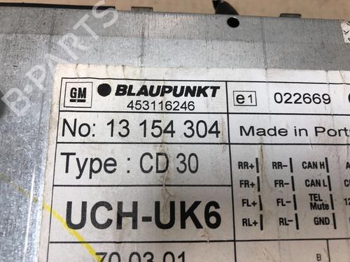 Sistema audio OPEL ASTRA H (A04) 1.6 (L48) | BP15533903E6 