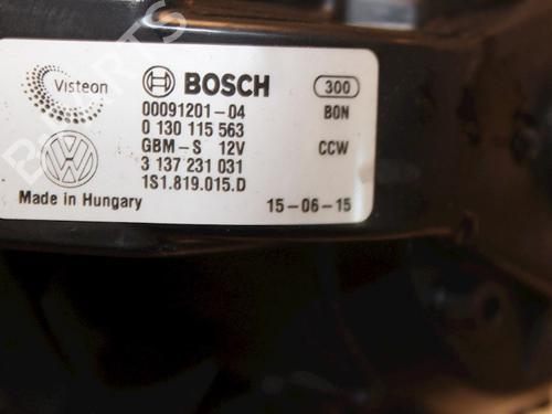 Heater blower motor SEAT Mii (KF1, KE1) 1.0 | BP15325957M62 