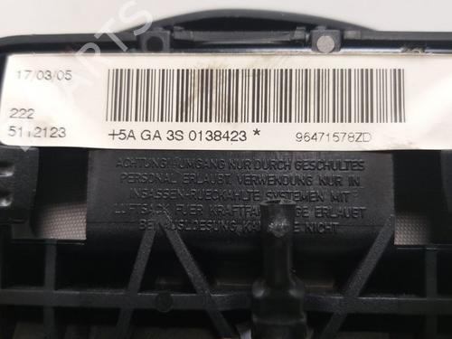 Driver airbag CITROËN C4 Coupe (LA_) 1.4 16V | BP15532191C9 