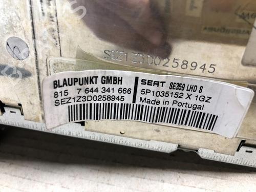 Radio SEAT ALTEA (5P1) 2.0 FSI | BP15536723E6 