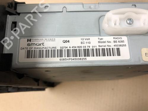 Radio SMART FORFOUR (454) 1.3 (454.031) | BP15536339E6 