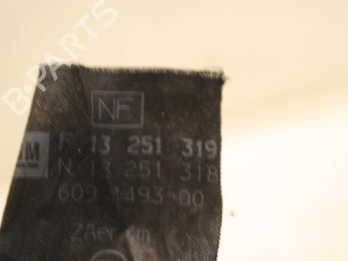 Rear left seatbelt OPEL CORSA D (S07) 1.2 (L08, L68) | BP15336892I29 