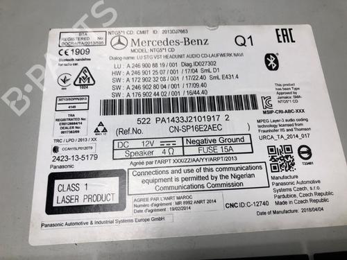 Electronic module MERCEDES-BENZ CLA Coupe (C117) CLA 180 (117.342) | BP37211497M83 - Image 7