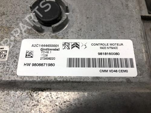 Engine control unit (ECU) PEUGEOT 2008 I (CU_) 1.2 THP 110 / PureTech 110 | BP37214464M57 - Image 5