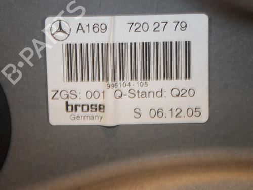 Front left window mechanism MERCEDES-BENZ B-CLASS Sports Tourer (W245) B 150 (245.231) | BP15317012C22 