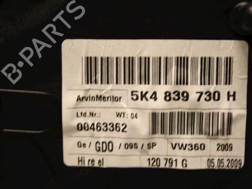Rear right window mechanism VW GOLF VI (5K1) 2.0 TDI | BP15336175C25 