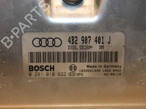 Engine control unit (ECU) AUDI A6 C5 Avant (4B5) 2.5 TDI | BP16398519M57 