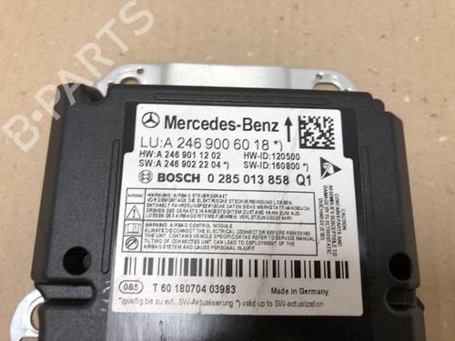 ECU airbags MERCEDES-BENZ B-CLASS Sports Tourer (W246, W242) B 220 CDI / d (246.203) | BP16120726M53 
