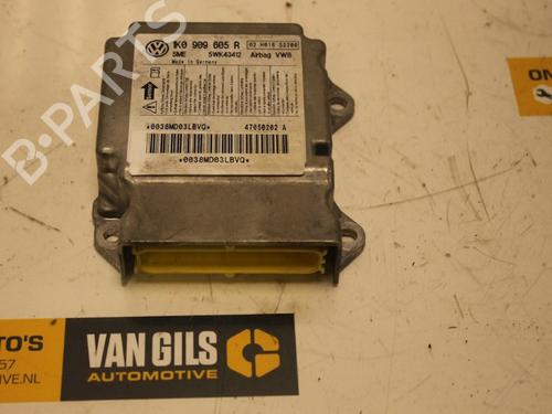 Kollisjonspute styreenhet VW GOLF V (1K1) 1.9 TDI (105 hp) 15310346