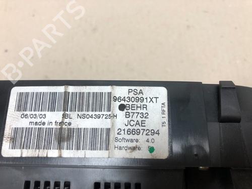Climate control PEUGEOT 307 (3A/C) 1.6 16V | BP15536985I5 