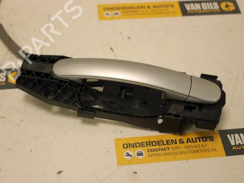 Used Rear left exterior door handle SKODA FABIA II Combi (545) 1.2 TSI (86 hp) 15311288