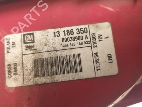 Right taillight OPEL CORSA D (S07) 1.3 CDTI (L08, L68) | BP15340246C35 