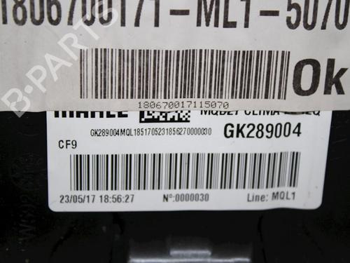 Heater matrix box VW POLO VI (AW1, BZ1, AE1) 1.6 TDI | BP15333800M61 