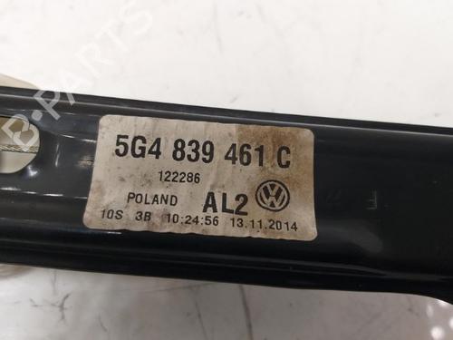 Rear left window mechanism VW GOLF VII (5G1, BQ1, BE1, BE2) 1.4 GTE Hybrid | BP15340784C24 