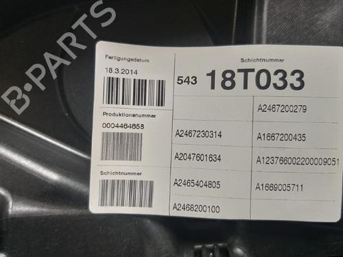 Front right window mechanism MERCEDES-BENZ B-CLASS Sports Tourer (W246, W242) B 200 CDI / d (246.208) | BP16079297C23 
