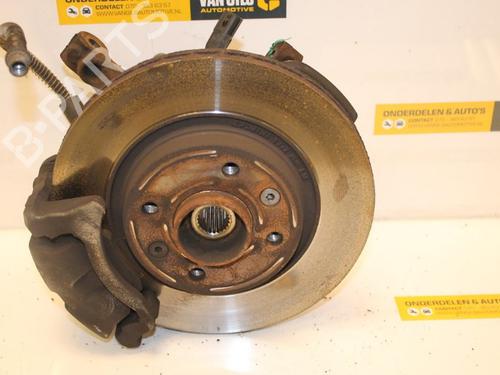 Left front steering knuckle RENAULT TWINGO II (CN0_) 1.2 16V (CN04, CN0B) | BP37214504M25 - Image 2