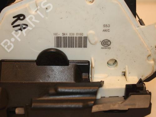 Used Rear right lock VW GOLF VII (5G1, BQ1, BE1, BE2) 1.0 TSI (115 hp) 15318929