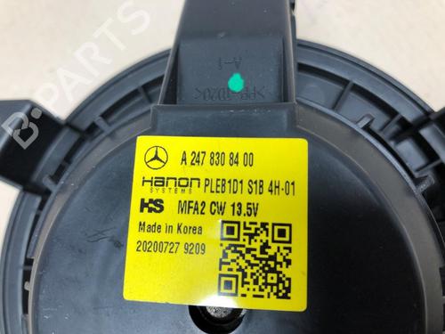 Heater blower motor MERCEDES-BENZ B-CLASS Sports Tourer (W247) B 200 d (247.012) | BP17043635M62 