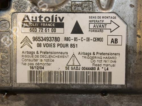 ECU airbags CITROËN C4 I (LC_) 1.6 HDi | BP15324332M53 
