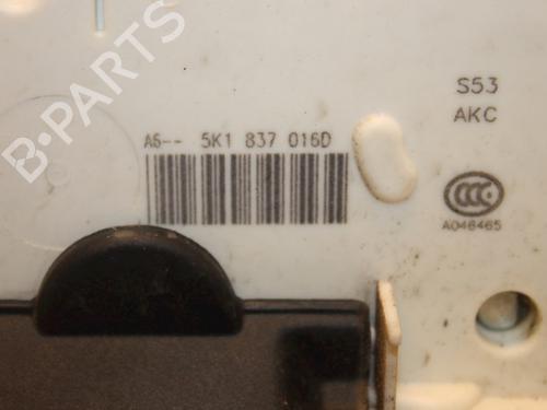 Front right lock VW GOLF SPORTSVAN VII (AM1, AN1) 1.6 TDI | BP15317582C97