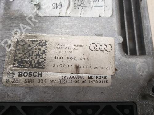 Engine control unit (ECU) AUDI A7 Sportback (4GA, 4GF) S7 quattro | BP15343082M57 