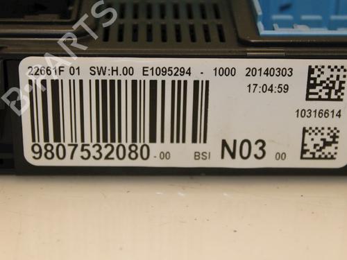 Fuse box PEUGEOT 208 I (CA_, CC_) 1.2 VTI 82 | BP15326327E1 