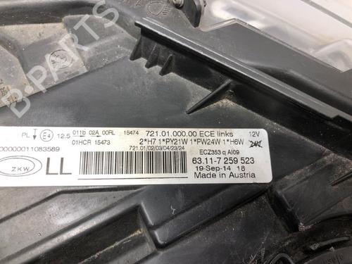 Left headlight BMW 3 Touring (F31) 320 i | BP37203848C28 - Image 6