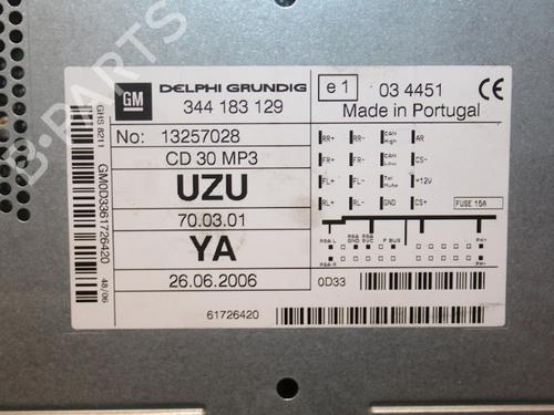 Radio OPEL CORSA D (S07) 1.2 (L08, L68) | BP15328994E6 