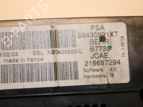 Climate control PEUGEOT 307 SW (3H) 2.0 HDI 110 | BP15309075I5 