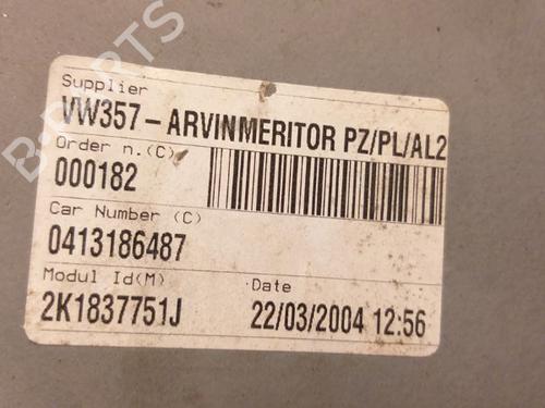 Front left panel VW CADDY III Box Body/MPV (2KA, 2KH, 2CA, 2CH) 1.9 TDI | BP15531365C58 