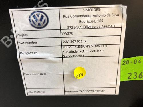 Front left panel VW T-ROC (A11, D11) 2.0 TDI 4motion | BP15341470C58 - Image 4