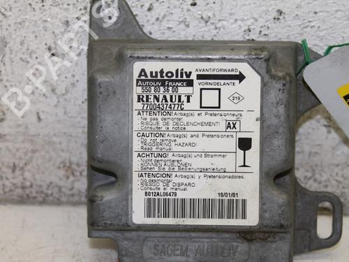Used ECU airbags RENAULT MEGANE I Cabriolet (EA0/1_) 2.0 16V IDE (EA03, EA0P, EA14) (140 hp) 15305437