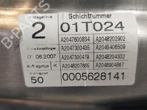 Rear right window mechanism MERCEDES-BENZ C-CLASS (W204) C 320 CDI (204.022) | BP15339610C25 